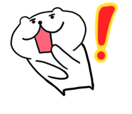 White cat Nyantarou sticker #12612318
