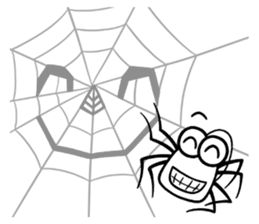 Little spider's love letter sticker #12613221