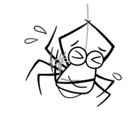 Little spider's love letter sticker #12613229