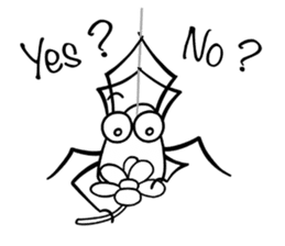 Little spider's love letter sticker #12613246