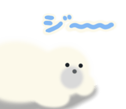 Fluffy seal Fuwachan sticker #12613257