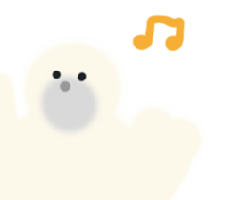 Fluffy seal Fuwachan sticker #12613261