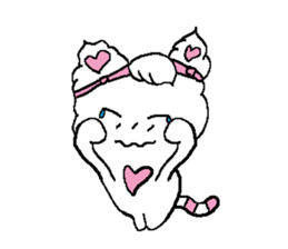 Happy cat - Living articles sticker #12613890