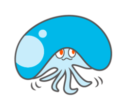 Yururu of jellyfish sticker #12614017