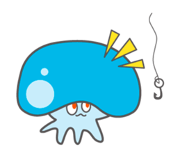 Yururu of jellyfish sticker #12614024
