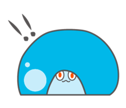 Yururu of jellyfish sticker #12614025