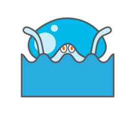 Yururu of jellyfish sticker #12614036