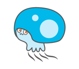 Yururu of jellyfish sticker #12614037