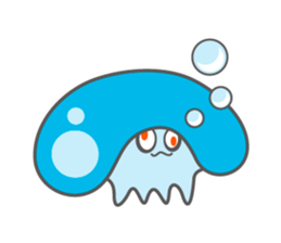 Yururu of jellyfish sticker #12614038
