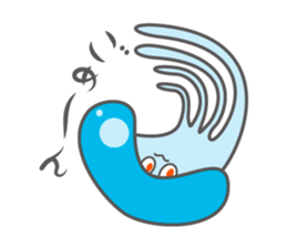 Yururu of jellyfish sticker #12614047