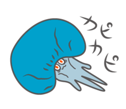 Yururu of jellyfish sticker #12614053