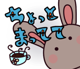 Rabbit Pit(Large character) sticker #12614150