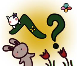 Rabbit Pit(Large character) sticker #12614165