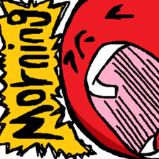 The shouting man sticker #12614238