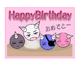 Demon candy story sticker. Opening sticker #12614409