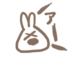 Triangle the Rabbit sticker #12614794