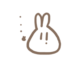 Triangle the Rabbit sticker #12614802