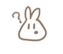 Triangle the Rabbit sticker #12614803