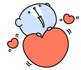 Overly friendly bear sticker #12615300