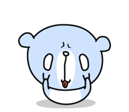 Overly friendly bear sticker #12615309