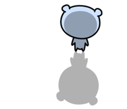 Overly friendly bear sticker #12615325