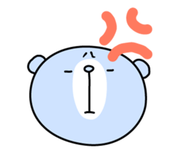 Overly friendly bear sticker #12615332