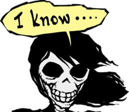 skeleton_girl_3 sticker #12615544