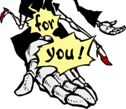 skeleton_girl_3 sticker #12615557