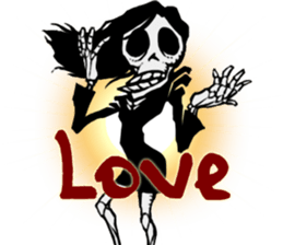skeleton_girl_3 sticker #12615567