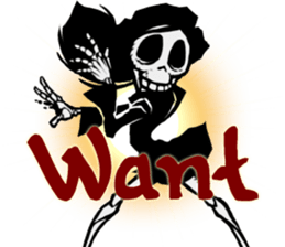 skeleton_girl_3 sticker #12615571