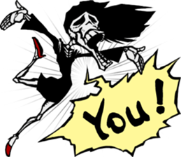 skeleton_girl_3 sticker #12615572