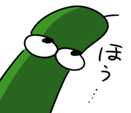 The cucumber which evolved 2 sticker #12616133