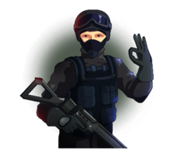 SWAT Operation Start! sticker #12616780