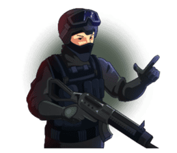 SWAT Operation Start! sticker #12616786