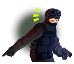 SWAT Operation Start! sticker #12616796