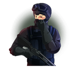 SWAT Operation Start! sticker #12616798