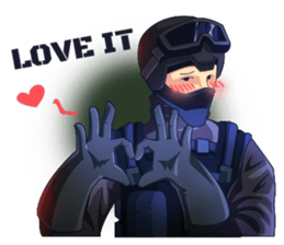 SWAT Operation Start! sticker #12616809