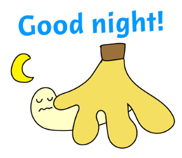 Unique Banana English ver sticker #12616871