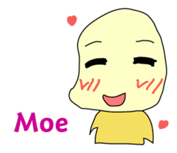 Unique Banana English ver sticker #12616887