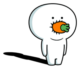 Smile Person "Carrot" sticker #12617027