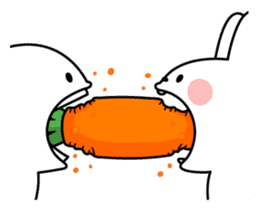 Smile Person "Carrot" sticker #12617042