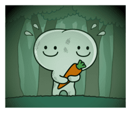 Smile Person "Carrot" sticker #12617049