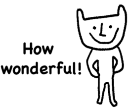 White cat (STANDARD VERSION) sticker #12617787