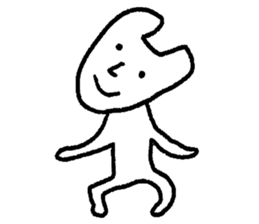 White cat (STANDARD VERSION) sticker #12617802