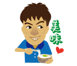 Mr. Makki of Hasumi store sticker #12618217