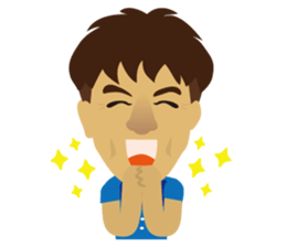 Mr. Makki of Hasumi store sticker #12618246