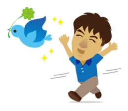 Mr. Makki of Hasumi store sticker #12618253