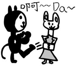 Hello! Naughty Monkey sticker #12618418