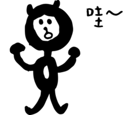 Hello! Naughty Monkey sticker #12618439