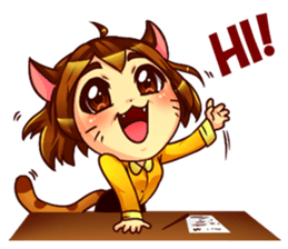 Teacher Nekomi sticker #12618462